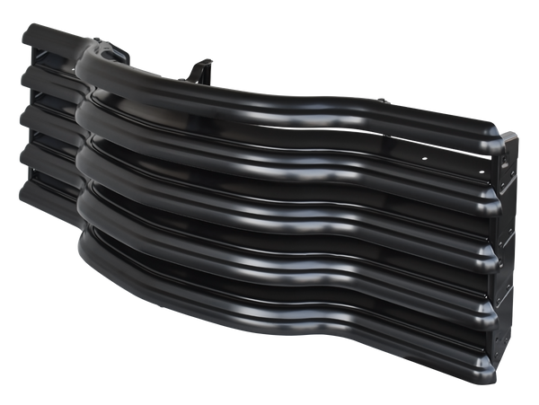 47-53 Chevy Pickup Truck Black Painted Grille Assembly with Brackets
