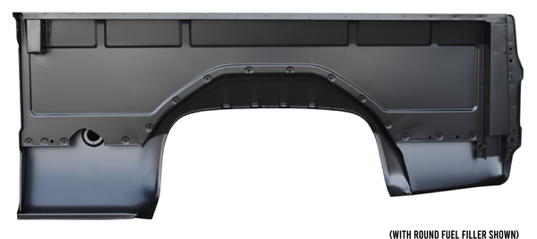 81-87 Chevy C10/K10 Truck LH/RH Side Shortbed 6' Bedside with Square Fuel Door