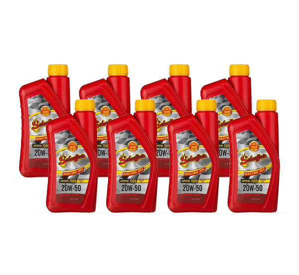 Schaeffer's 20W-50 Racing Oil Synthetic Plus Micron Moly Extra Zinc #705