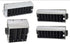 81-87 Chevy/GMC Truck Chrome/Black Dash A/C LH Lower Square & 3 Rectangle Vents