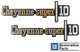 73-76 Chevy C10 Truck LH/RH "Cheyenne Super 10" Fender Emblems Pair **U.S.A.**