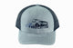 JL Fabrication Gray Adjustable 67-72 Chevy Classic Truck Snap-Back Ball Cap Hat