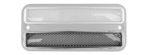 68-72 Chevy GMC Truck Replacement Side Marker Light Stainless Trim (Only Trim)