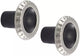 60-63 Chevy/GMC C10 Truck Chrome/Black Radio Knobs
