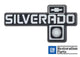81-87 Chevy C10 Truck Dash Panel Emblem "Silverado"