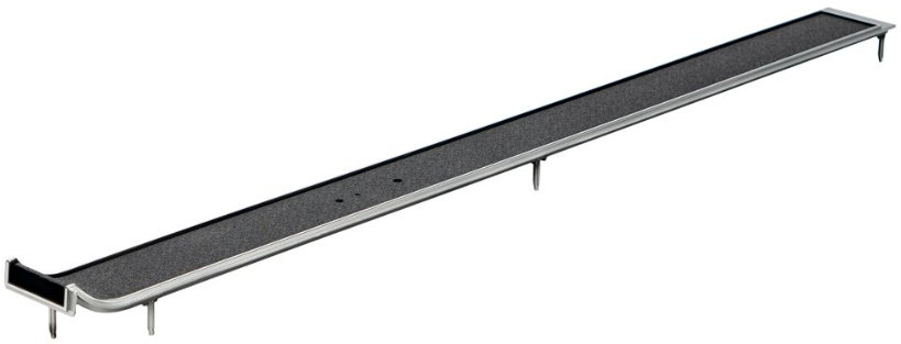 81-87 Chevy/GMC C10 Truck Black and Silver Dash Molding Trim without A/C