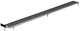 81-87 Chevy/GMC C10 Truck Black and Silver Dash Molding Trim without A/C