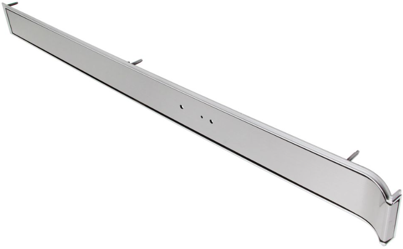 81-87 Chevy/GMC C10 Truck Black and Brushed Aluminum Dash Molding Trim without A/C