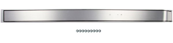 81-87 Chevy/GMC C10 Truck Black and Brushed Aluminum Dash Molding Trim without A/C