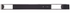 81-87 Chevy/GMC C10 Truck Black and Silver Dash Molding Trim with A/C