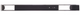 81-87 Chevy/GMC C10 Truck Black and Silver Dash Molding Trim with A/C
