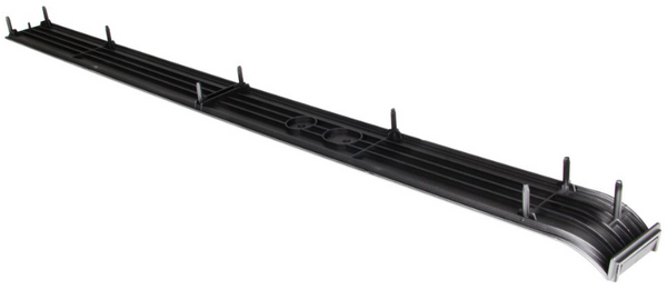 81-87 Chevy/GMC C10 Truck Black and Silver Dash Molding Trim with A/C