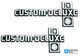 81-87 Chevy C10 Truck LH/RH "CUSTOM DELUXE 10" Fender Emblems Pair with Fasteners