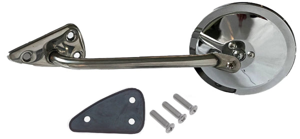 60-66 Chevy/GMC Truck Driver / Passenger Side View Stainless Door Mirrors & Arms