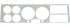 81-87 Chevy/GMC C10 Truck Dash Bezel Brushed Aluminum Applique Insert