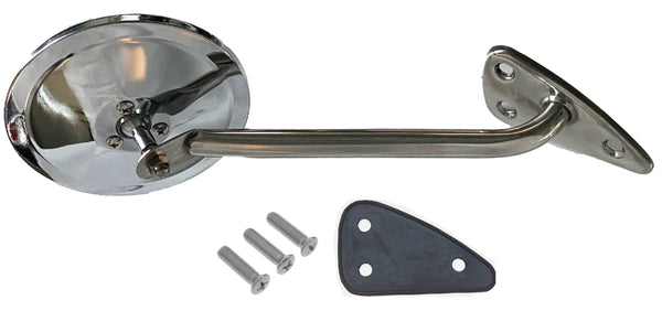 60-66 Chevy/GMC Truck Driver / Passenger Side View Stainless Door Mirrors & Arms