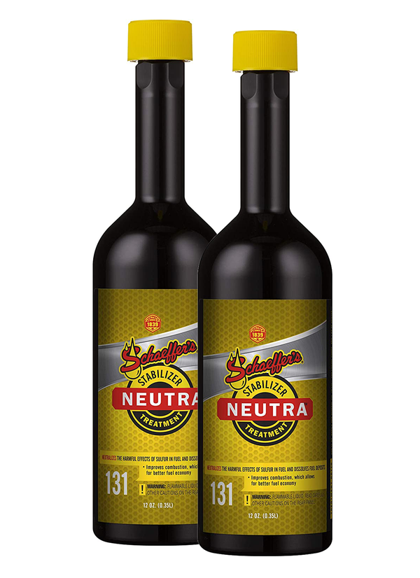 Schaeffer's Oil 131 NEUTRA Fuel Stabilizer Additive Treatment for Gas & Diesel