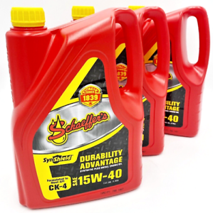 Schaeffer’s 15W-40 Synthetic Plus Synshield Diesel Engine Oil #700
