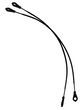 76-86 Jeep CJ7 CJ8 Factory Style Tailgate Cables with Eyelets