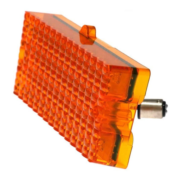 69-70 Chevy C10 Truck Front Amber LED Turn Signal Light Park Lamp Lenses