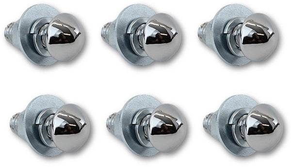 47-87 Chevy/GMC C10 Truck High Dome Polished Stainless Rear Bumper Bolts