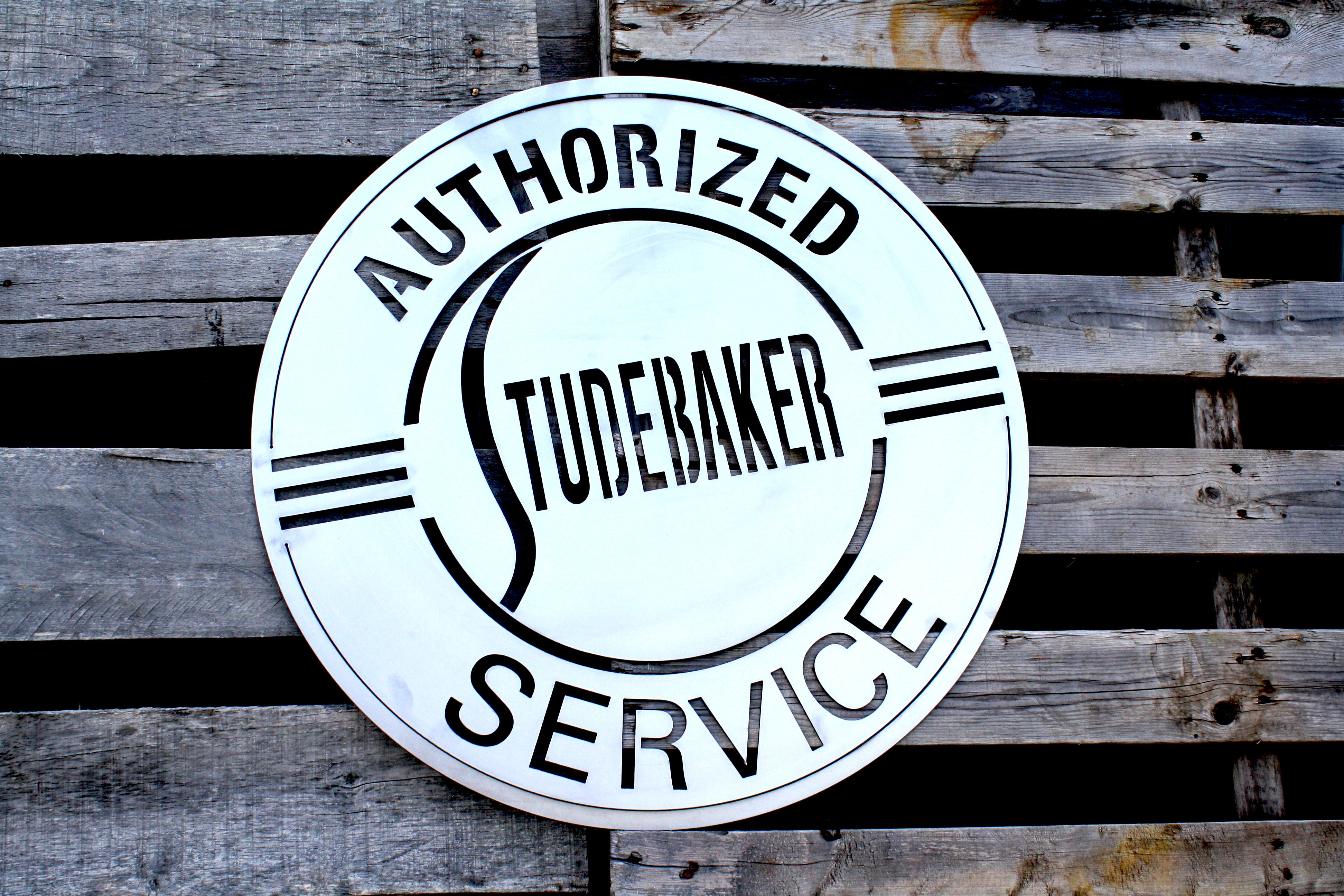 Studebaker Authorized Service Sign