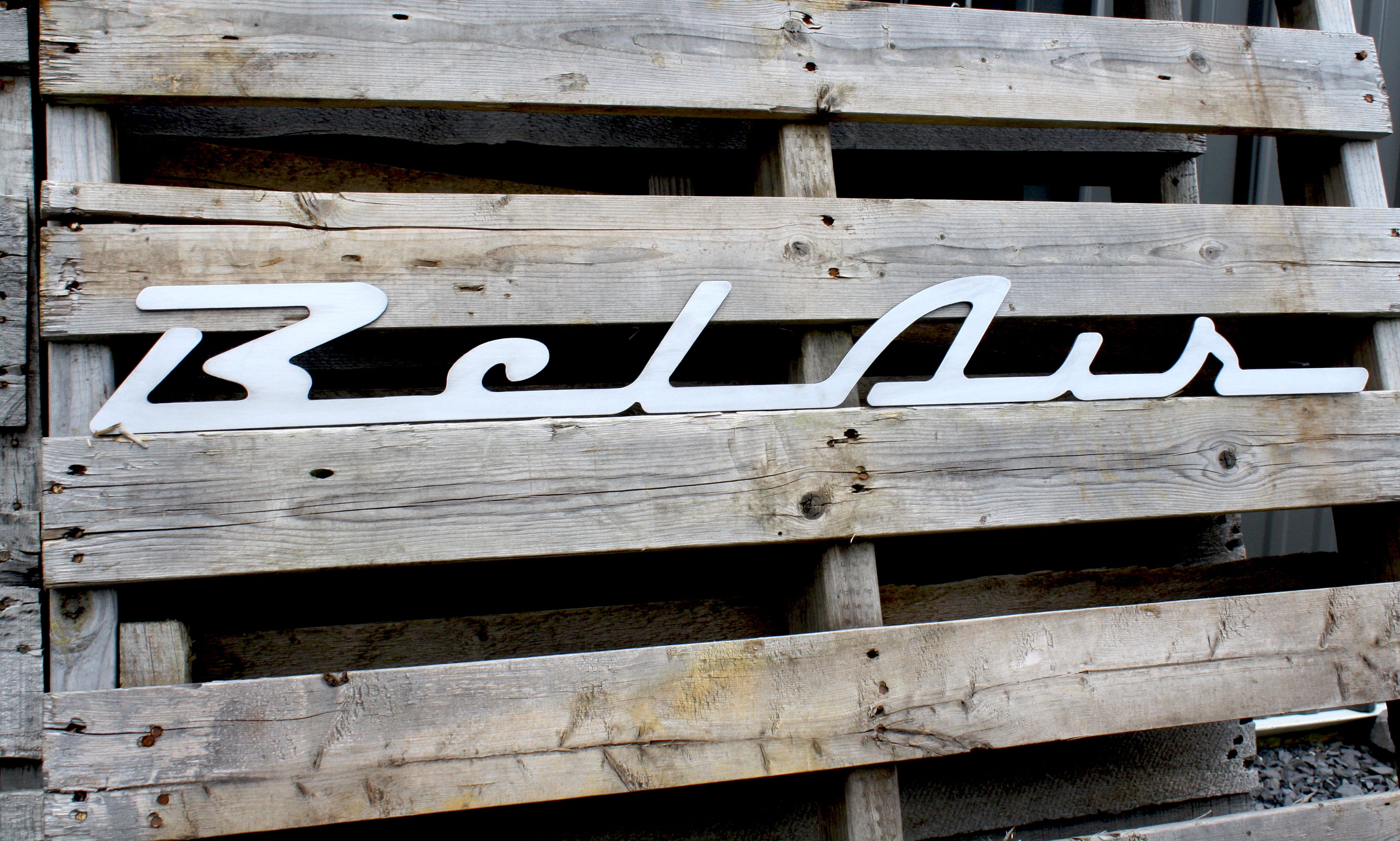 1955-1957 Chevy Bel Air Script Emblem