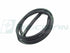 47-53 Chevy Truck 2-PC Windshield Gasket Weatherstrip Seal w/ Chrome Trim Groove