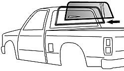82-93 Chevy/GMC S10 Truck Rear Glass Gasket Weatherstrip Seal