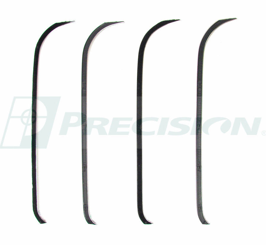55-59 Chevy Truck Door Beltline Molding Kit 1-PC Glass No Vent Window