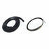 42-66 Chevy Truck Back Rear Window Glass Gasket Rubber Seal w/ Chrome Lockstrip