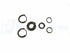 47-54 Chevy/GMC Truck Back Rear 3 Window Glass Gasket Rubber Seal w/ Black Trim