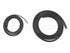55-66 Chevy/GMC Truck Back Rear Window Glass Gasket Rubber Seal w/ Black Trim