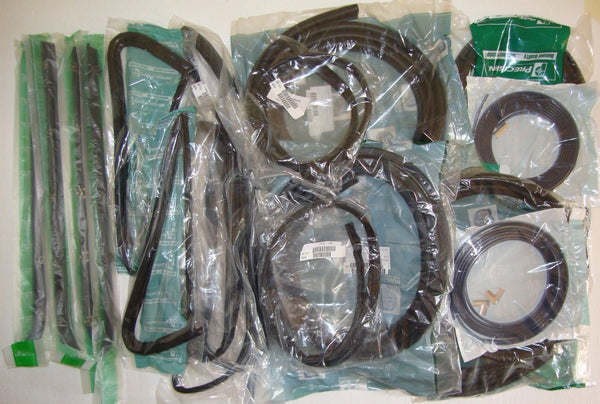 64-66 Chevy C10 Truck Complete Gasket Kit Door Glass Weatherstrip