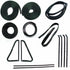 64-66 Chevy C10 Truck Complete Gasket Kit Door Glass Weatherstrip