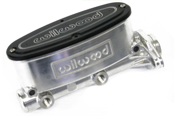 74-86 Jeep CJ Polished/Chrome Wilwood Master Cylinder & Prop Valve & Booster Kit