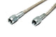 -4 AN 48" Braided Stainless Steel Brake Hose w/ Straight Ends Gauge / Turbo Lines