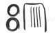 81-86 Chevy Truck Door Gaskets & Beltline Molding Channel Weatherstrip Seal Kit