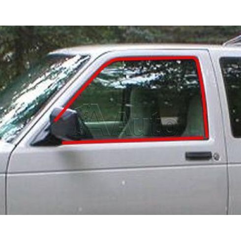 82-93 Chevy S10 Truck Door Beltline Molding Weatherstrip gasket Seal Kit