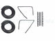 88-99 Chevy Truck Door Gaskets & Beltline Molding Channel Weatherstrip Seal Kit