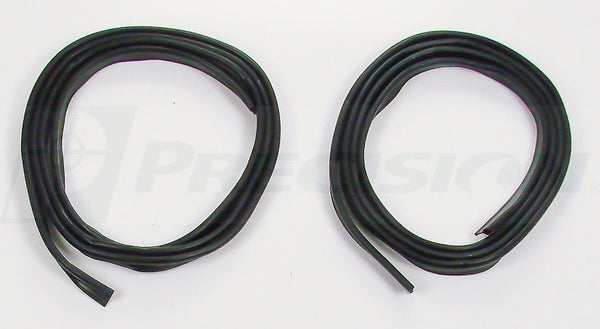 47-49 Chevy Truck Cab Side Door Gaskets Rubber Weatherstrip Seals