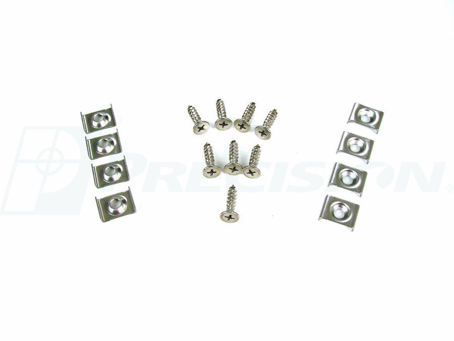 46-60 Chevy/GMC Truck Hood to Cowl Seal Fastener Kit Clips & Screws