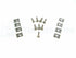 46-60 Chevy/GMC Truck Hood to Cowl Seal Fastener Kit Clips & Screws