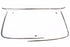 71-72 Chevy/GMC Truck Windshield Stainless Steel Trim Cheyenne Chrome