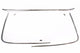 71-72 Chevy/GMC Truck Windshield Stainless Steel Trim Cheyenne Chrome