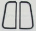 55-59 Chevy Truck Door Vent Window Glass Seals 4-PC Rubber Weatherstrip Kit