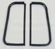 55-59 Chevy Truck Door Vent Window Glass Seals 4-PC Rubber Weatherstrip Kit