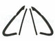 81-85 Chevy Truck Door Vent Window Glass Seals 4-PC Rubber Weatherstrip Kit