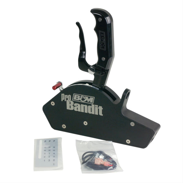 B&M Black Stealth Magnum Pro Bandit Race Powerglide Race Shifter