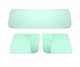 55-59 Chevy Truck Green Tinted Tempered Glass Kit